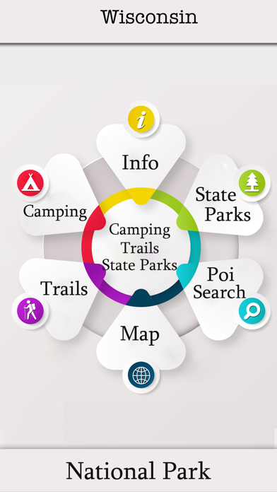 Wisconsin-Camping&Trails,Parks Screenshot