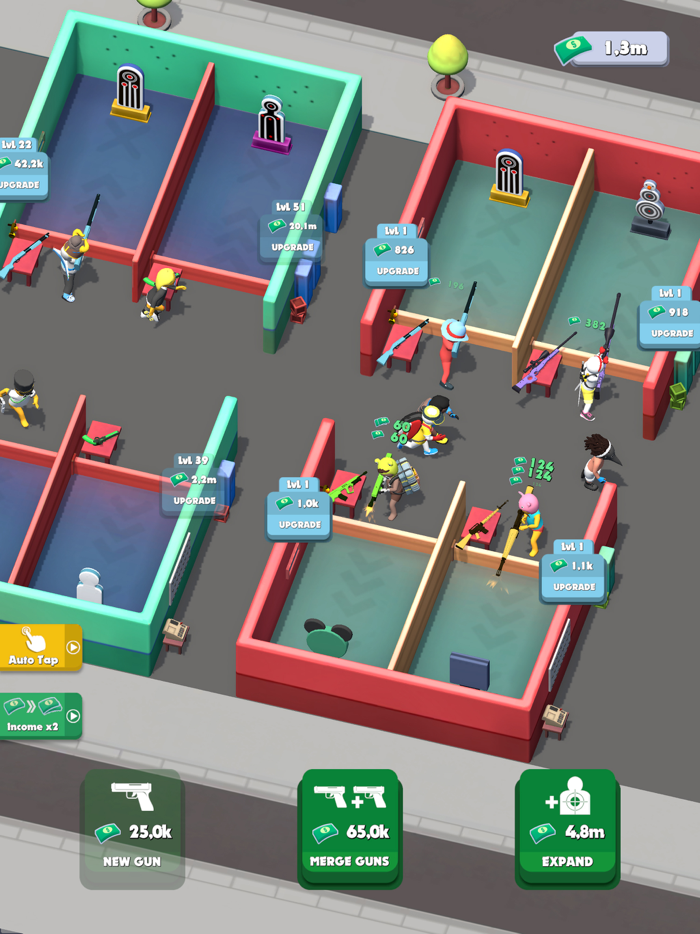 Shooting Area - Idle Clicker