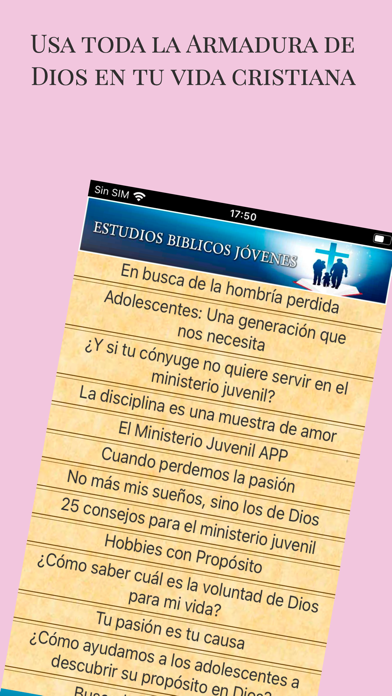 Estudios Bíblicos Jóvenes Screenshot