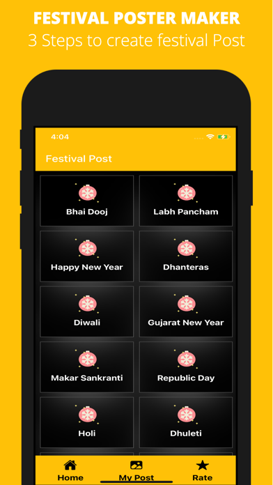 Festival Poster - Digital Post Screenshot
