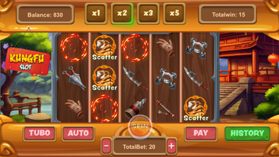 Kung Fu Scatter Screenshot