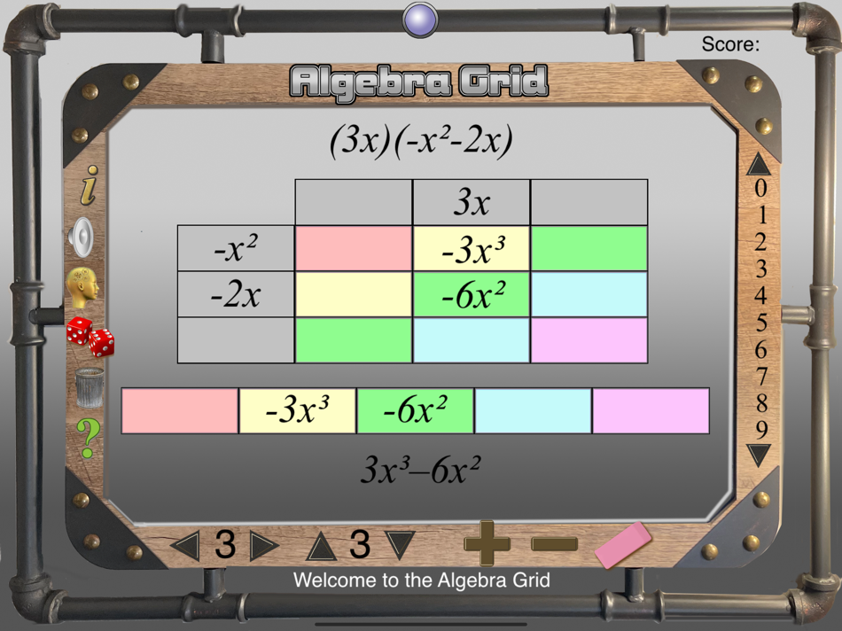 #4. Algebra Grid (iOS) 由: Ventura Educational Systems