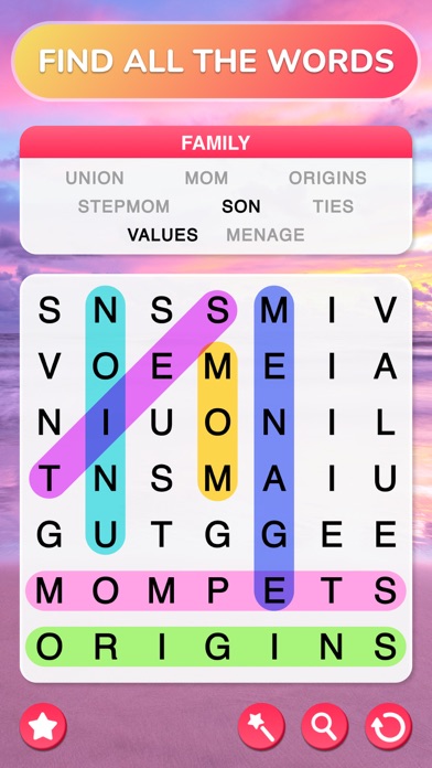 Word Search Journey - Puzzle Screenshot