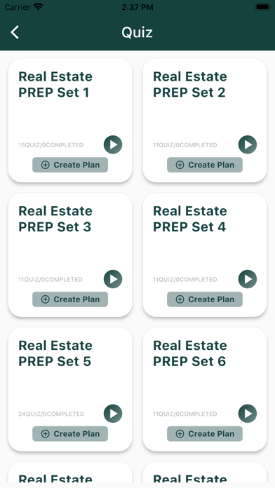 RE Focus - Real Estate Exam Screenshot