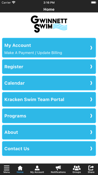 Gwinnett Swim Screenshot