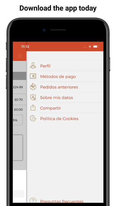 Papa Nadox Kitchen App Screenshot
