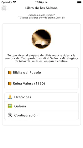 Game screenshot Libro Salmos mod apk
