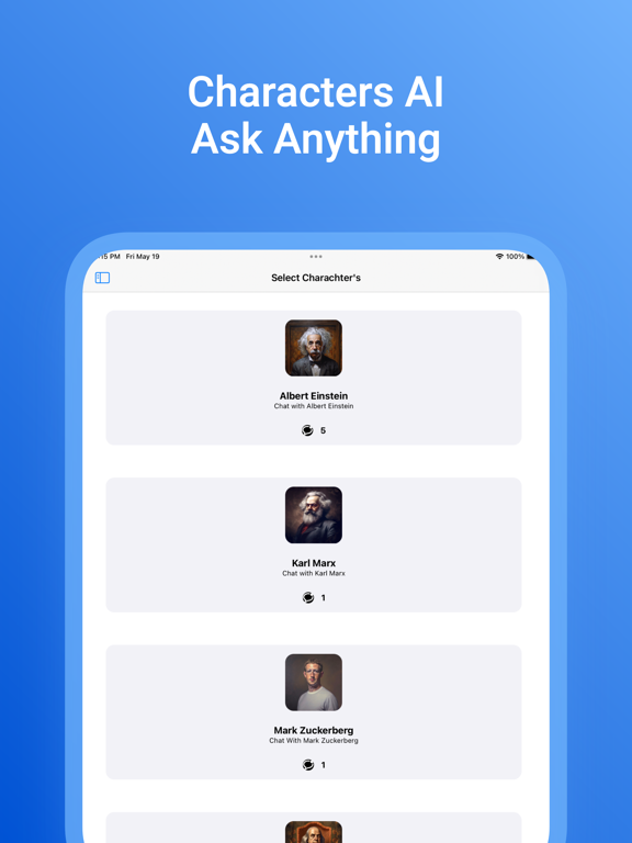 Characters : Chat With Figures