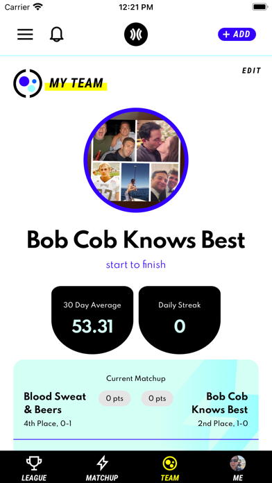Moove - Team-Based Fitness Screenshot