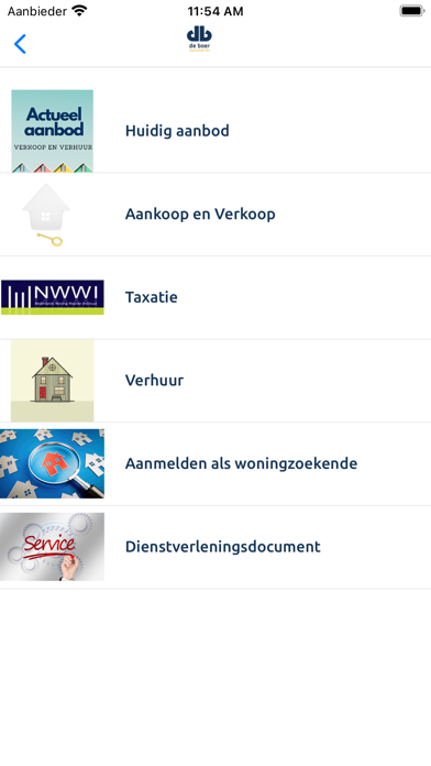 De Boer Kantoren Screenshot