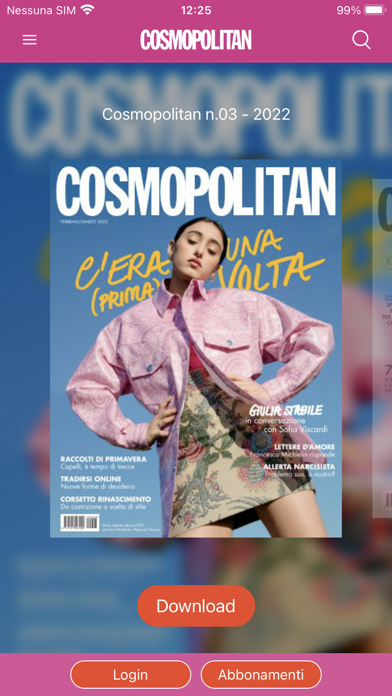 Cosmopolitan Italia Screenshot
