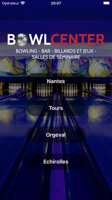 BowlCenter Screenshot