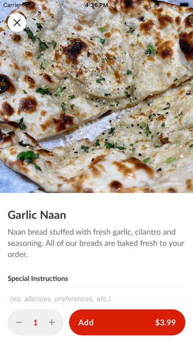 New India Restaurant - Ohio Screenshot
