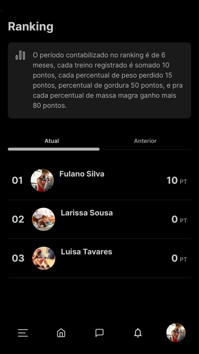 ON FIT Academia Screenshot