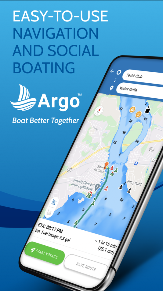 #1. Argo - Boating Navigation (iOS) 게시자: Argo Navigation, LLC