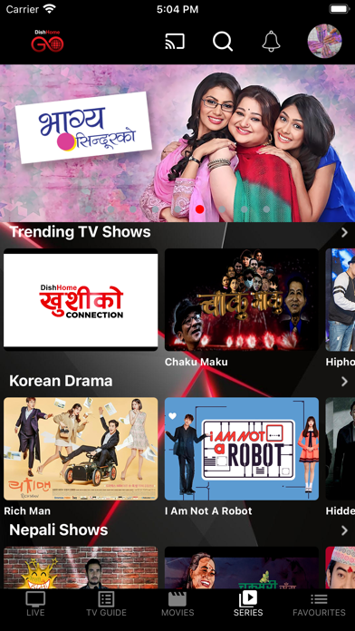 DishHome GO Screenshot