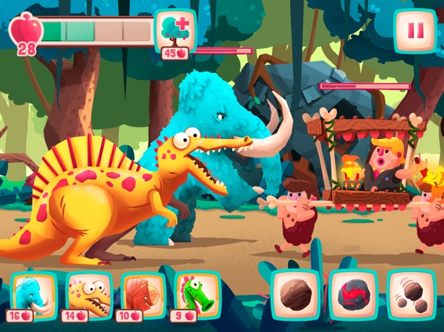 Dino Bash - Defend & Fight on the App Store