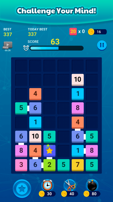 Merge Blocks: Puzzle Game Funのおすすめ画像6