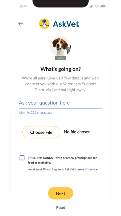 AskVet: Online Pet Care Screenshot