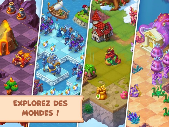 Screenshot #4 pour Mergest Kingdom: merge puzzle