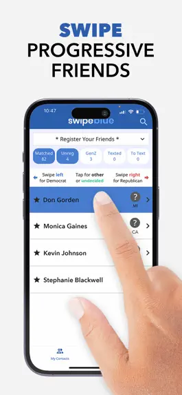 Game screenshot SwipeBlue to Change the World apk