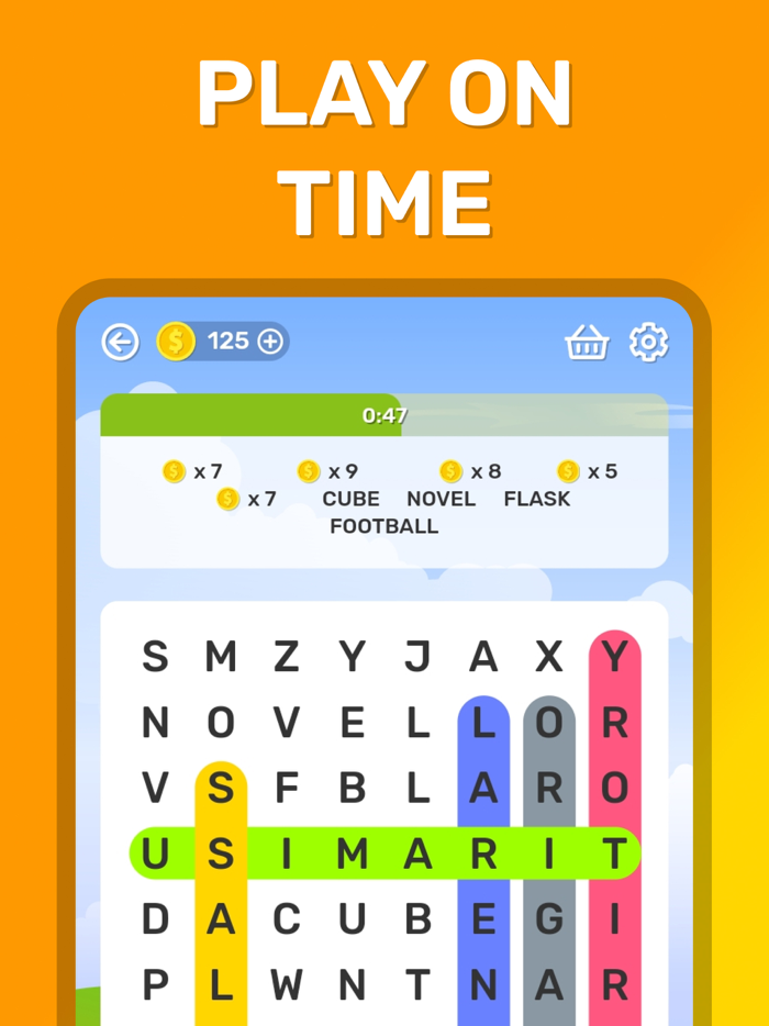 Word Search Crossword Puzzle.