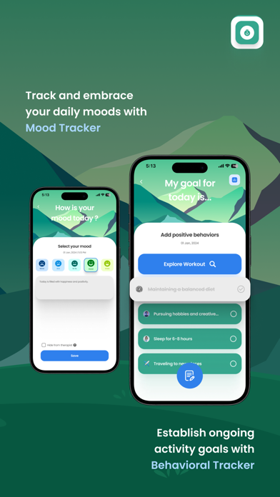 Friday: Mental Health Fitness Screenshot