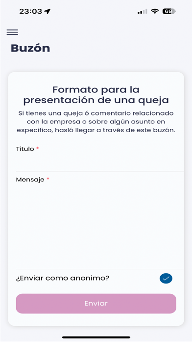 Nómina APP Screenshot