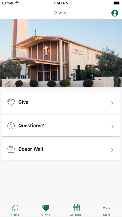 St Francis Church Bakersfield Screenshot