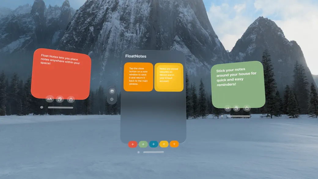 FloatNotes screenshot 1