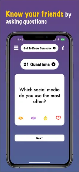 Game screenshot 21 Questions to ask a guy girl hack