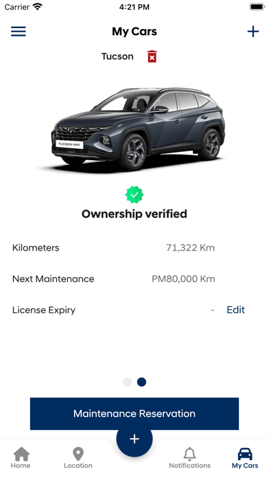 My Hyundai EG Screenshot