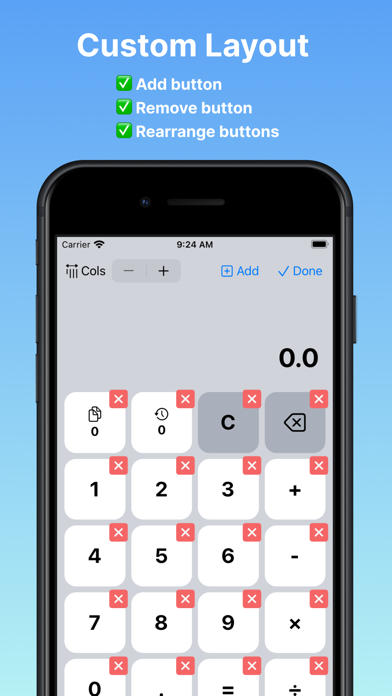 Screenshot #1 pour Big Yellow Calculator