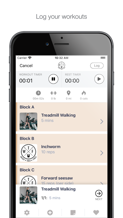 Whiskey Tango Fitness Screenshot