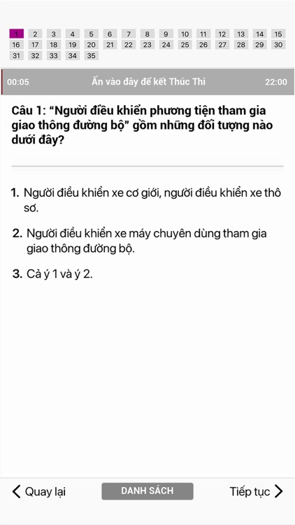 Lý thuyết lái xe 600 screenshot-3