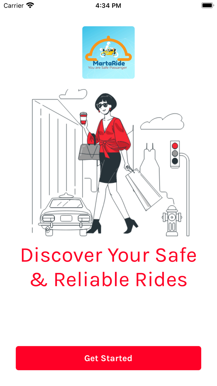 MartaRide for Passanger App