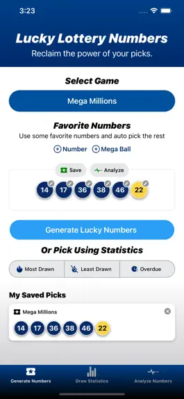 Game screenshot Lottery Generator & Statistics mod apk