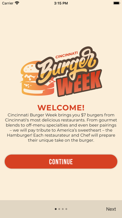 Cincinnati Burger Week Screenshot