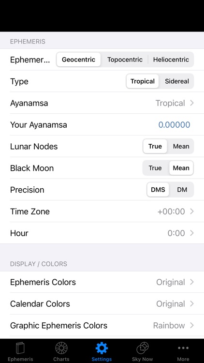 iPhemeris Astrology Charts screenshot-9