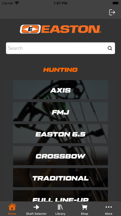 Easton Archery Screenshot 1 - AppWisp.com Easton Archery Screenshot 1 - AppWisp.com