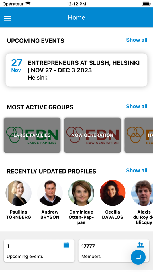 #1. FBN Connect (iOS) 由: Family Business Network International