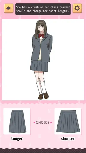 Dress up with the cute girls! screenshot 1