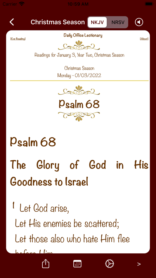 #3. Daily Office Lectionary (iOS) 来自: Jim Coates Computer Programming
