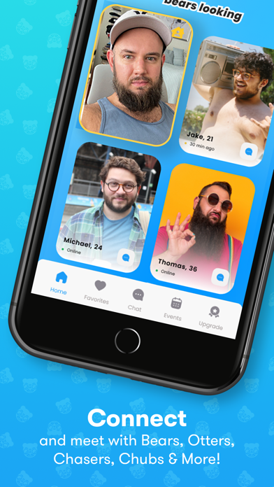 Bears Looking: Gay Dating Chat Screenshot