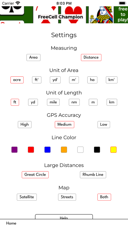 #6. Land Size (iOS) 由: Megabyte Software Inc.