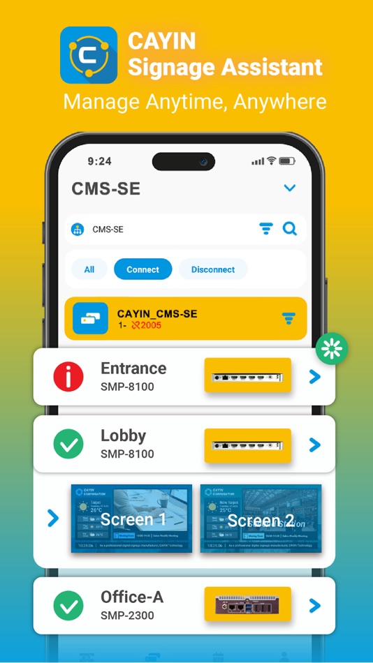 #1. CAYIN Signage Assistant (iOS) 由: CAYIN鎧應科技