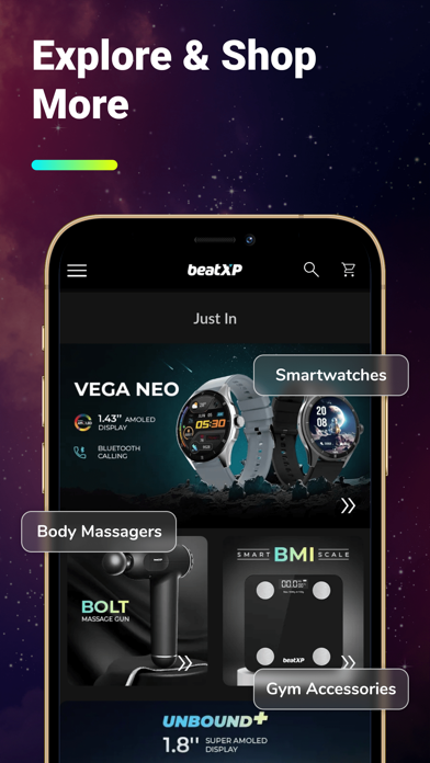 beatXP FIT/TRAK (official app) Screenshot
