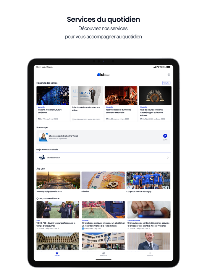 ici par France Bleu and France 3