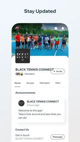 Game screenshot Black Tennis Connect mod apk