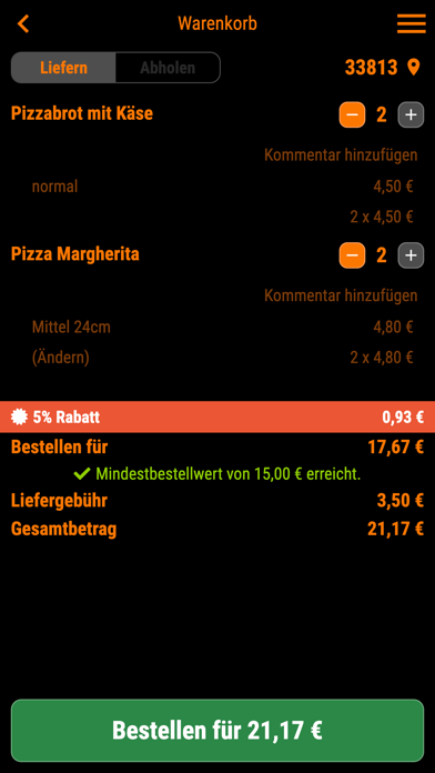 Pizzeria Grill El-Chefo Screenshot